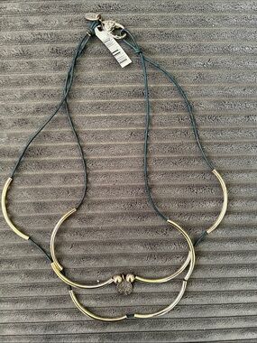Lizzy James Girlfriend heart charm convertible necklace/ bracelet